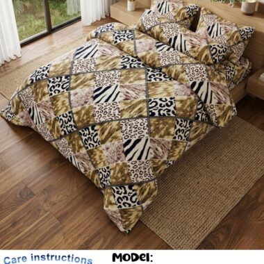 طقم دفايا سرير كبير 4 قطع